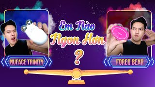 FOREO BEAR và NUFACE TRINITY  Dùng Em Nào Ngon Hơn  ❤️ Phúc Trương [upl. by Aggy]