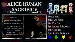 Los sacrificios humanos de aliciaCover españolKagamine twins [upl. by Gothart411]