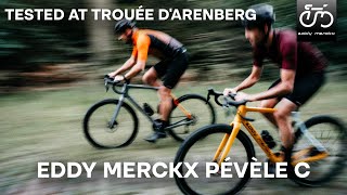 Eddy Merckx Pévèle C  Tested at Trouée dArenberg [upl. by Akehsyt]