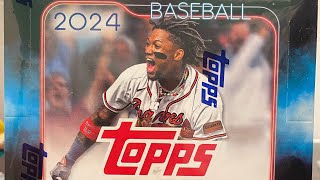 2024 Topps series 1 jumbo Box Break Rookie Auto 199 [upl. by Aehcim359]