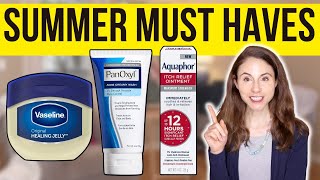 SUMMER SKIN CARE MUST HAVES  Dermatologist DrDrayzday [upl. by Tower693]