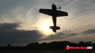 Sbach 342 first flight  redwingrc 30cc 25 gas 3d rc plane [upl. by Alrac]