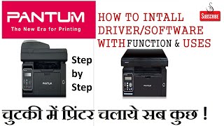 Pantum printer  How to install printer Printer all Function  Cheapest PrinterM6502M6502NM7200 [upl. by Yerhpmuh]