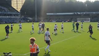 Krystian Bielik Celebrates Birmingham Away Win V Wycombe [upl. by Pearle]