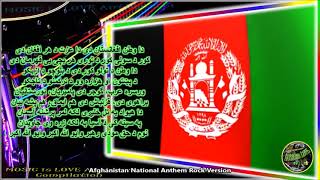 Afghanistan National Anthem quotMilli Suroodquot Rock Version by Darkhan Omirzakov RemixbyMILA wlyrics [upl. by Etnovahs]