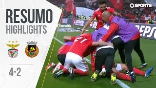 Highlights  Resumo Benfica 42 Rio Ave Liga 1819 16 [upl. by Irbua]