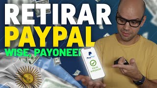 SACA TU DINERO DE PAYPAL 💸 Sirve Wise Payoneer etc  NO AFIP [upl. by Aiynot157]