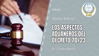 Charla sobre Los aspectos aduaneros del decreto 7023 [upl. by Nennarb]