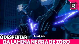 ZORO DESPERTANDO A LENDÁRIA LÂMINA NEGRA É POR ISSO QUE SÓ EXISTEM 2 LAMINAS NEGRAS ONE PIECE 1058 [upl. by Lenroc]