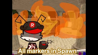 All Markers in Spawn biome in Find The Markers 237 [upl. by Anwahsed]