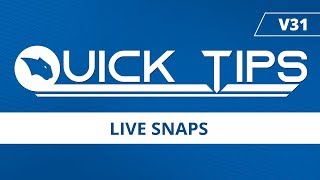 Live Snaps  BobCADCAM Quick Tips V31 [upl. by Atsira]