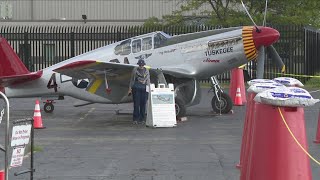 The Commemorative Air Force brought its Rise Above exhibit to Buffalo to share a message of overcom [upl. by Niels]