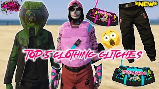 GTA 5 TOP 5 CLOTHING GLITCHES AFTER PATCH 167 MODDED OUTFITS DIRECTOR MODE GLITCH GTA Online [upl. by Meade]