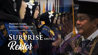 Rektor UIN KHAS Jember Diberi Hadiah Lagu Khusus oleh PSM saat Wisuda 14 Maret [upl. by Eugilegna895]