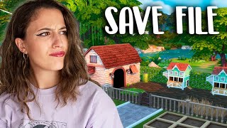 CASA COMPLETA PARA 8 SIMS ✅  SAVE FILE 27 🏡  Los Sims 4 GAMEPLAY en ESPAÑOL  MoreHarou [upl. by Oderf330]