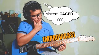 kuasai macam2 bentuk major scale dengan CAGED [upl. by Erdreid]