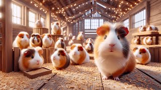 Cute Guinea pig Farm 🐹🥰💯🔥💥 [upl. by Latty]