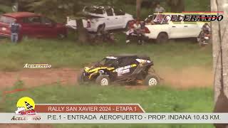 PROGRAMA ACELERANDO  RALLY SAN XAVIER 2024 ORGANIZADO POR ADECRUZ [upl. by Koffler]