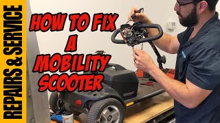 👨‍🔧How to Fix a Mobility Scooter [upl. by Fillander]