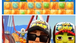 Candy crush saga and subway surf 🪂🏂🍫 [upl. by Treve]