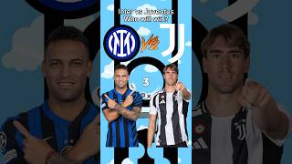 Inter vs Juventus🇮🇹 seriea inter juventus [upl. by Desirea]