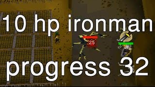 OSRS 10HP IM Progress 32 I still hate Regicide quest [upl. by Rasecoiluj]