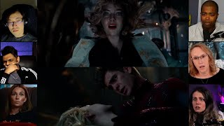 Gwen Stacy Death  The Amazing Spider Man 2  Reaction Mashup  spiderman [upl. by Millie]