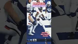 Broncos vs Colts 81124 NFL Preseason Highlights [upl. by Eatnahs429]