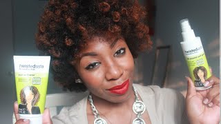 Review  Twisted Sista Curl Activator Creme  30 Second Curl Spray [upl. by Misaq]