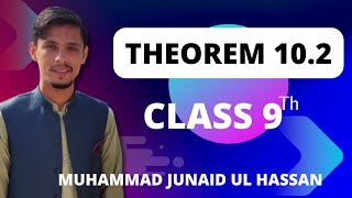 THEOREM 102  Class 9  Maths Asaan [upl. by Eerihs568]