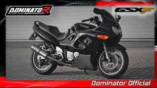 Suzuki GSX 750F  Dominator Exhaust Sound [upl. by Oneill137]