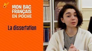 Mon bac français en poche  Méthode pour la dissertation [upl. by Anialad374]