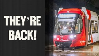 First Parramatta Tram In 30 Years [upl. by Sumedocin661]