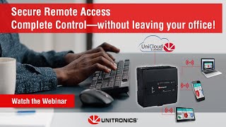 Unitronics Webinar Secure Remote Access [upl. by Maffei]