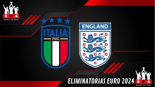 ITALIA VS INGLATERRA EN DIRECTO⚽️ ⚽️ ⚽️  CLASIFICACIÓN EUROCOPA  GRUPO C  FECHA 1 [upl. by Haceber456]