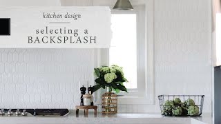 How to Choose the Perfect Kitchen Backsplash [upl. by Tnahs]