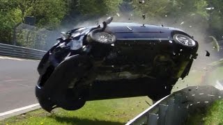 Nordschleife 2014 Big Crash amp Fail Compilation Nürburgring Touristenfahrten VLN 24H Rallye [upl. by Filemon379]