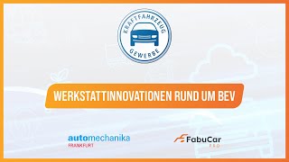 Werkstattinnovationen rund um BEV  Automechanika 2024 [upl. by Haywood]