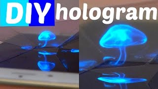 DIY Hologram Projector WITHOUT a CD [upl. by Tasia]