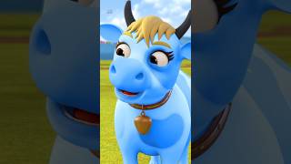 Gaiya meri gaiya Cattle Farm गैया मेरी गईया shorts hindirhymes cowanimals preschoollearning [upl. by Swords]