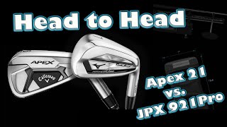 Which Head is Best For You Callaway Apex 21 or Mizuno JPX 921 HM Pro [upl. by Anawyt]