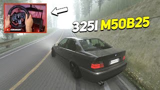 Low Power E36 325i M50B25  Touge Drift  Assetto Corsa w900° Steering Wheel Setup [upl. by Lotsirk]