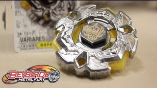 Hasbro Beyblade VariAres 145WB  Metal Fury  UNBOXING amp REVIEW [upl. by Lantz]