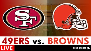 49ers vs Browns Live Streaming Scoreboard Free PlayByPlay Highlights Boxscore  NFL Week 6 [upl. by Eidnam]