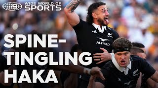 The All Blacks Haka  Bledisloe Cup Game 1  Wide World of Sports [upl. by Eseuqcaj]