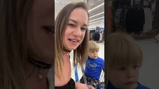 Part 3 of 3 going Walmart shopping on my birthday with my toddler toddlermom shoppingwithatoddler [upl. by Nauqat]