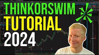 ThinkorSwim Tutorial for Beginners 2024 [upl. by Fleta72]