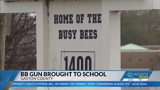 Student brought BB gun to Gaston County school [upl. by Itnahs379]