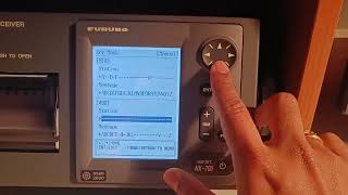 How to set Navtex receiver for furuno model make NX700 [upl. by Drud]