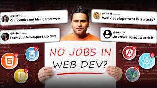 Is Web Development NOT for Beginners  No Jobs in Web Development in 2024 [upl. by Lemal472]